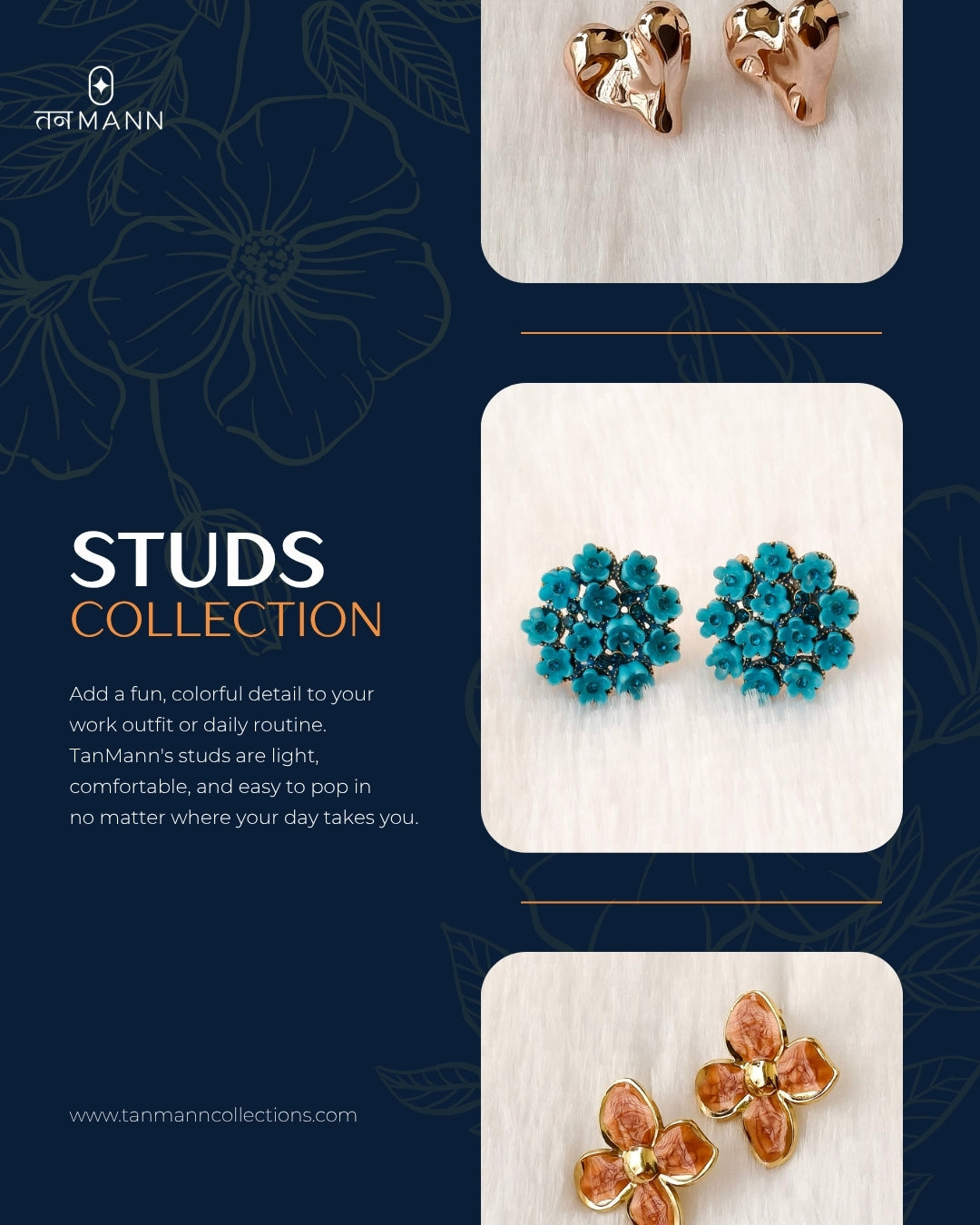 Stud Earrings