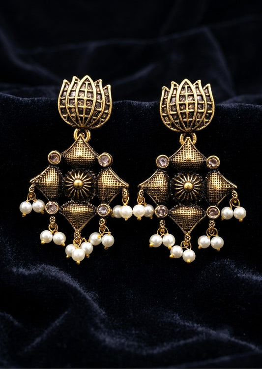 The 'Ira' Geometric Lotus Drops