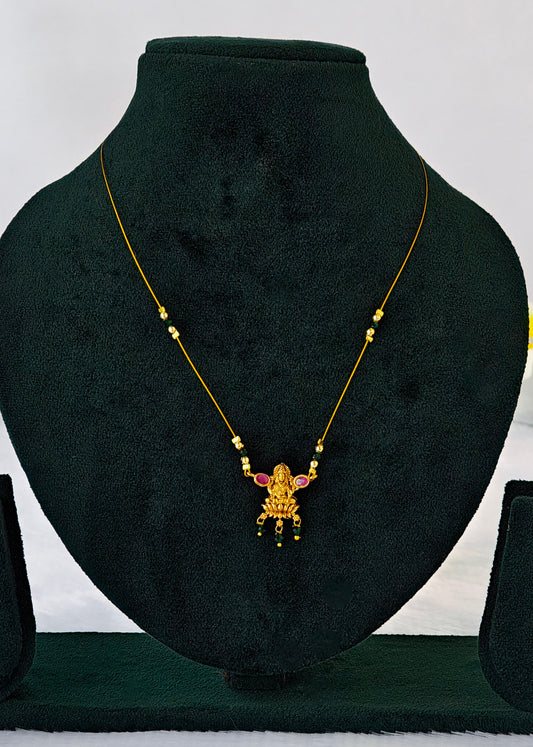 The 'Lakshmi' Floating Heritage Necklace