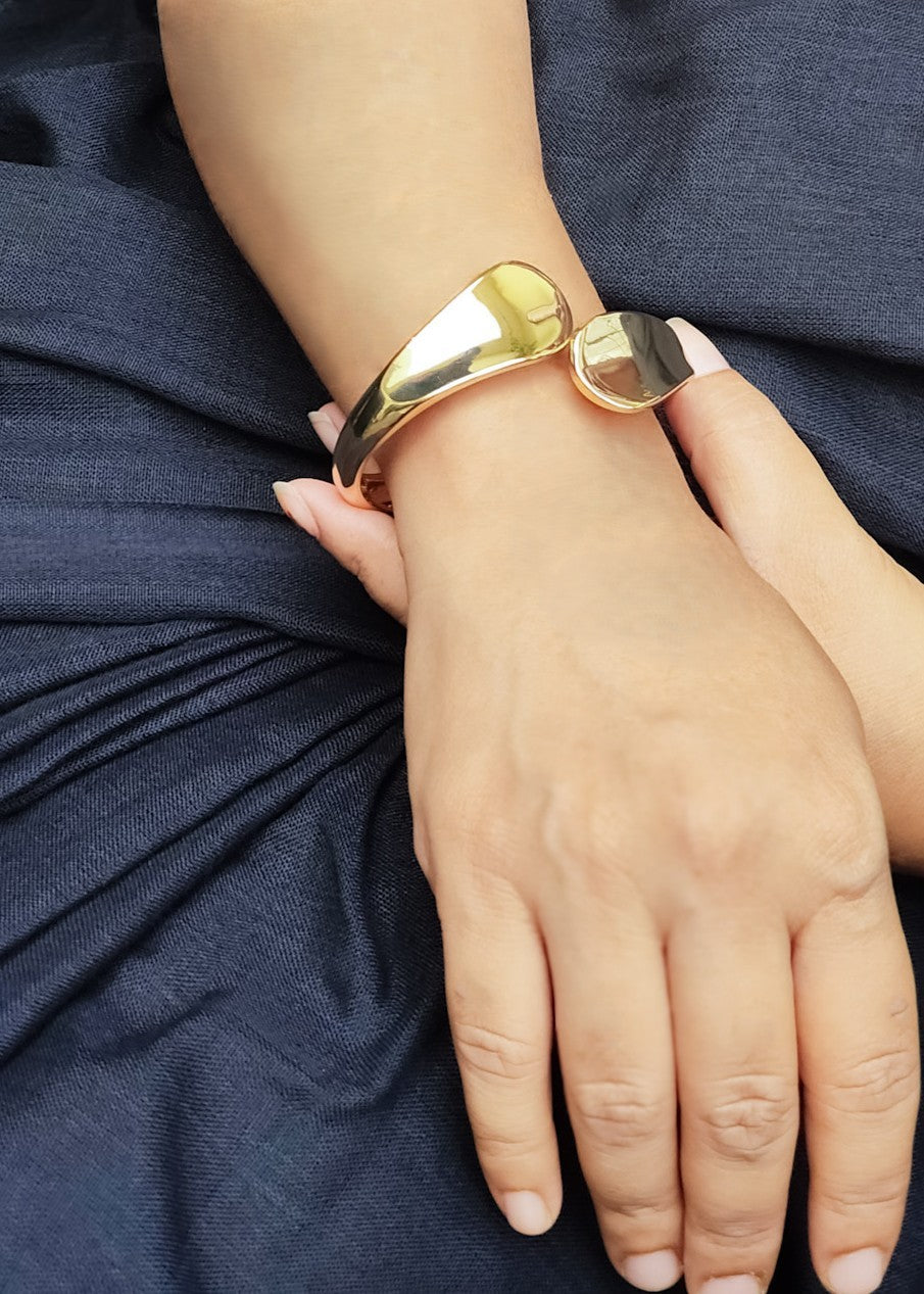 The 'Zenith' Sculptural Wrap Cuff