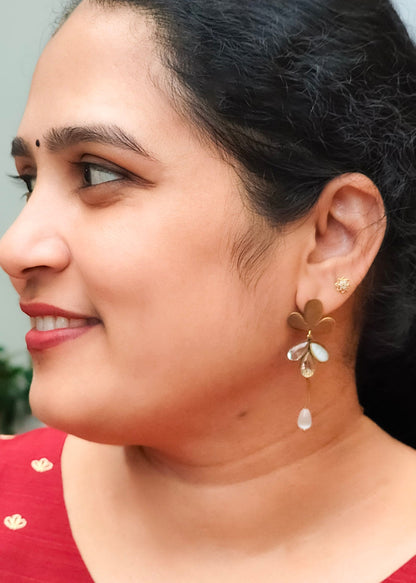 The ‘Floral Drop’ Earrings